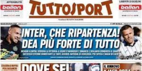 Sport/Calcio: ripartenza Inter