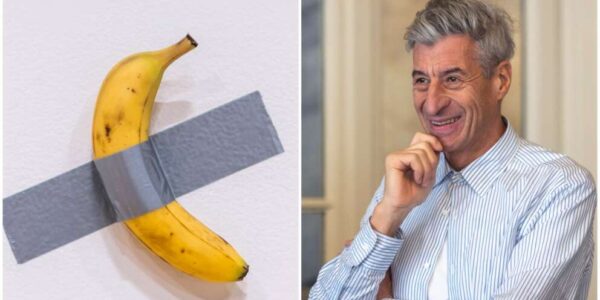 Arte/ La banana di Cattelan